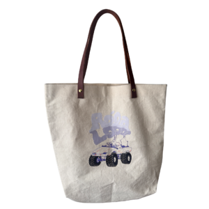 Totebag Lona & Cintas de Cuero
